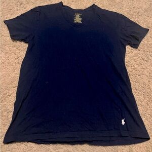 Men’s medium navy polo shirt